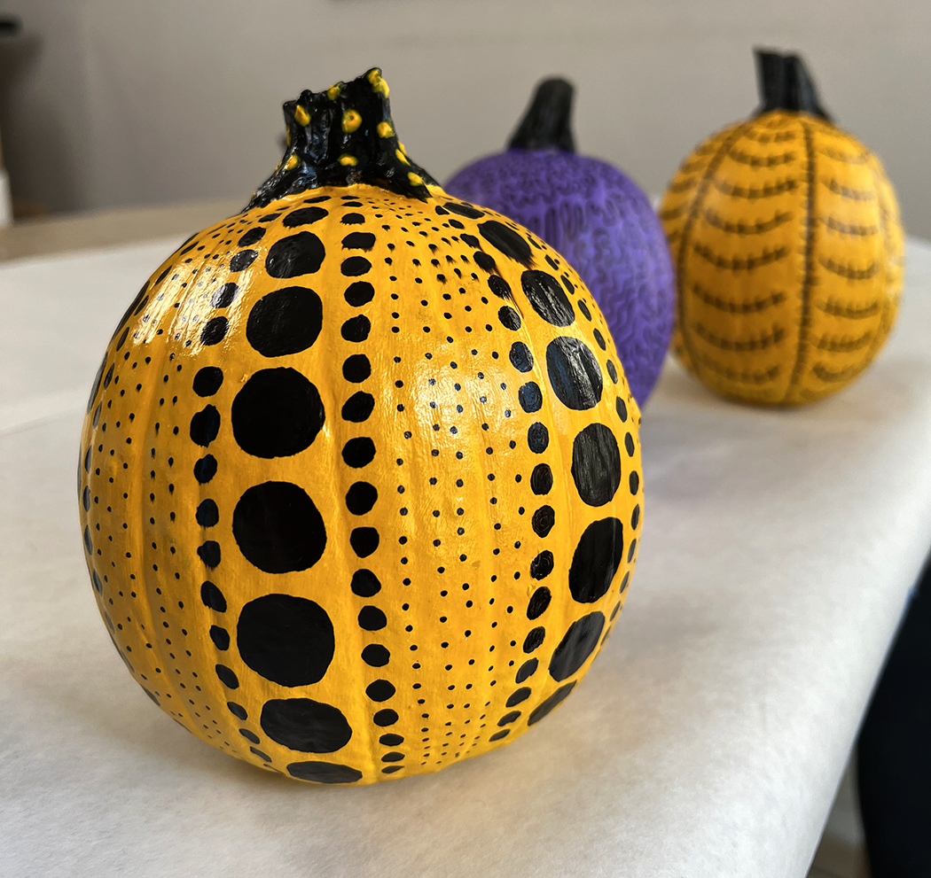 Creative Painted Pumpkin Craft