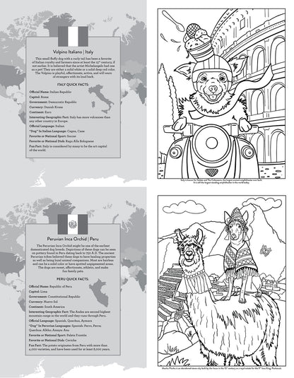 Dog & Cat Coloring Book Bundle